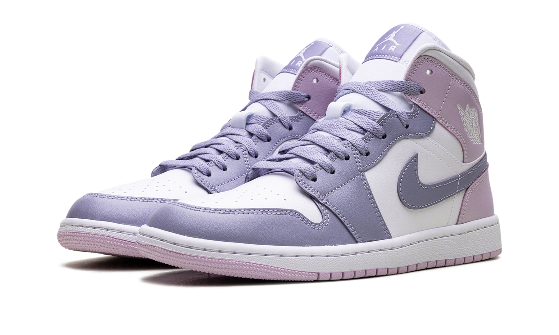 Jordan 1 Mid WMNS Indigo Haze Doll White BQ6472 510