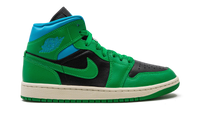 AIR JORDAN 1 MID WMNS Lucky Green Aquatone BQ6472 033