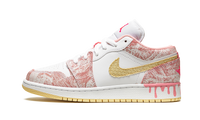 Air Jordan 1 Low SE GS Paint Drip CW7104 601