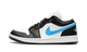 AIR JORDAN 1 LOW WMNS Black / University Blue DC0774 041