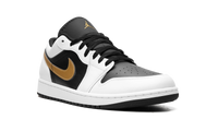 Air Jordan 1 Low Gold Swoosh 553558 172