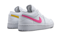 Air Jordan 1 Low GS Multicolor Swoosh CW7035 100