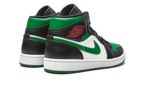 Air Jordan 1 Mid Green Toe 554724 067